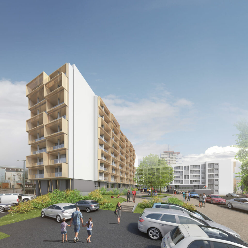 ARA - Habitat collectif Hérouville VUE01